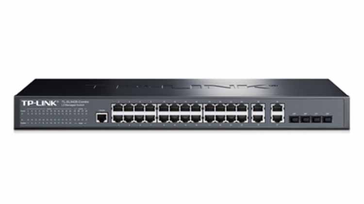 TP-LINK 千兆上聯(lián)三層網管交換機