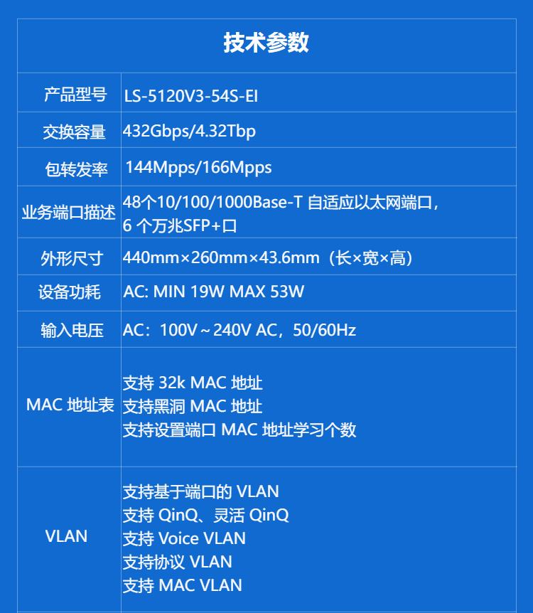 華三LS-5120V3-54S-EI二層網(wǎng)絡(luò)交換機(jī)